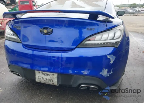 2013 Hyundai Genesis 2.0T from USA, damaged, VIN KMHHT6KD6DU081190